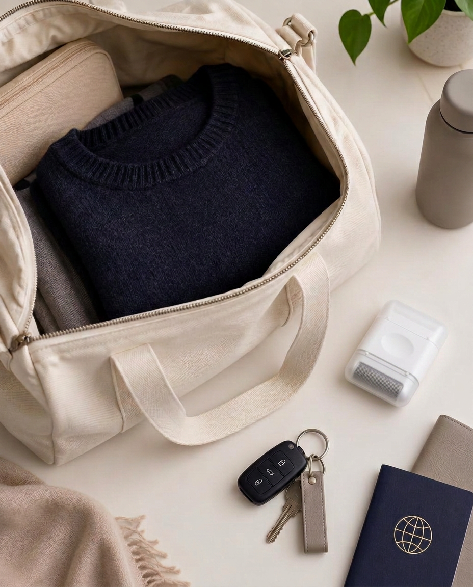Small enough to travel.